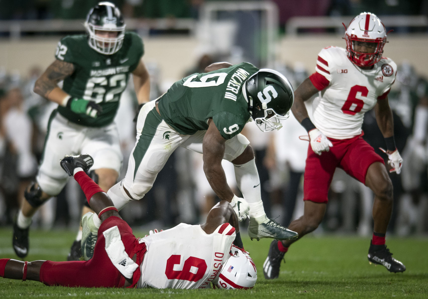 Nebraska vs. Michigan State, 9.25